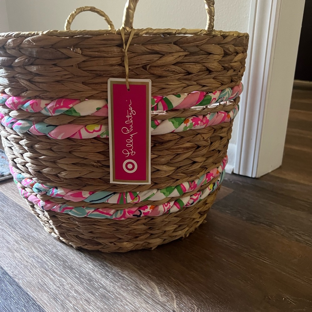 Lilly Pulitzer Basket
